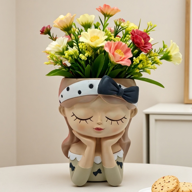 Potsticker Mold - قالب سيليكون لتصميم أصيص زهور على