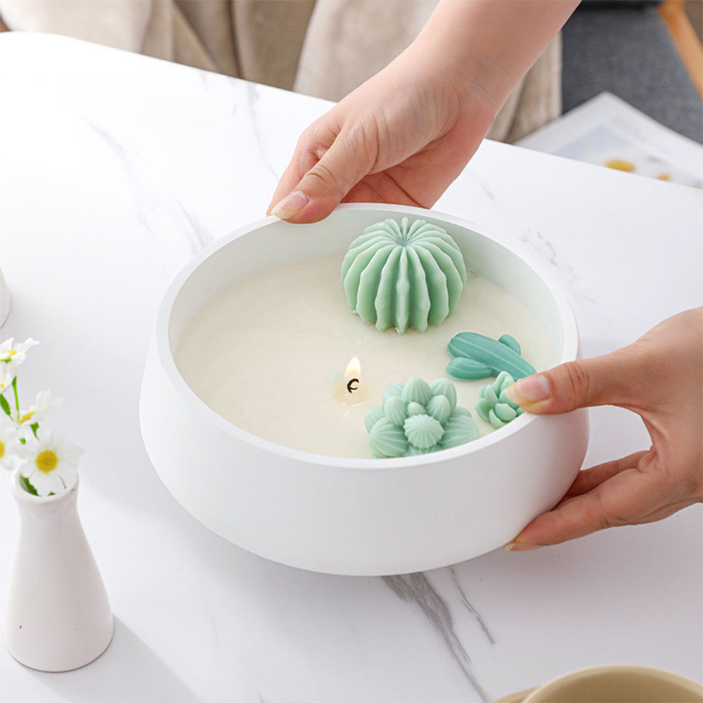 قالب وعاء شمع إسمنتي كروي ذاتي - مراجعة Potsticker Mold وسعره
